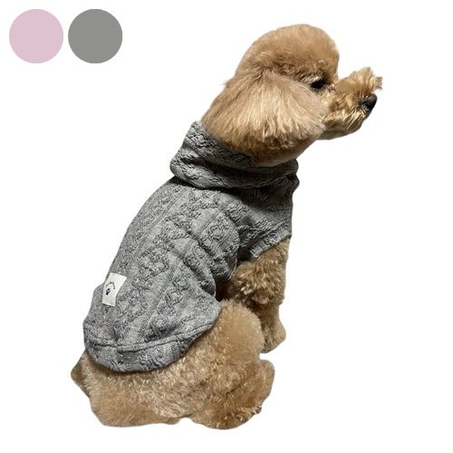 【Bun Bun House】ブンブンハウス　ジャガードニットパーカー