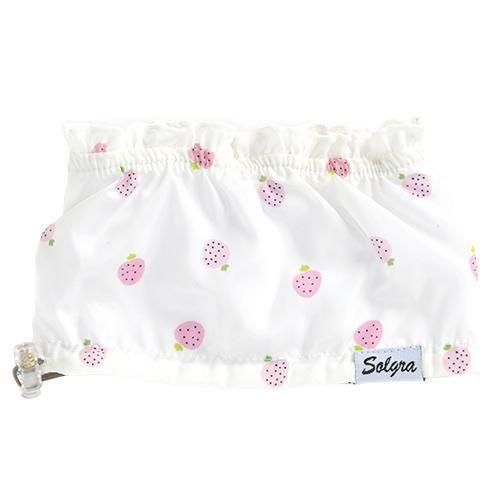 【Solgra】ソルグラ　いちご柄クールネック