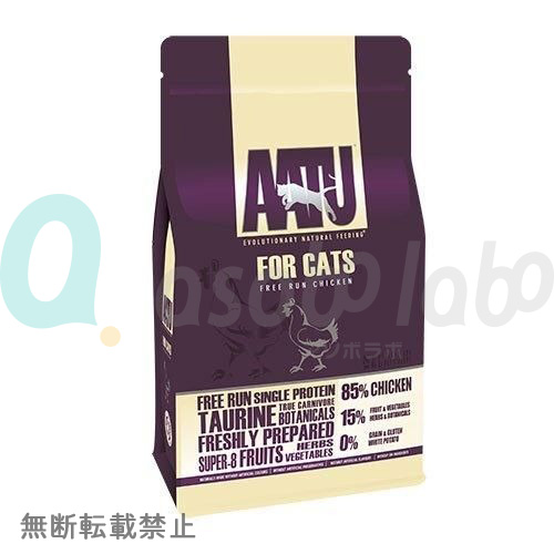 【AATU】FOR CATS CHICKEN / アートゥー　フォーキャット　チキン（総合栄養食）＜1kg＞