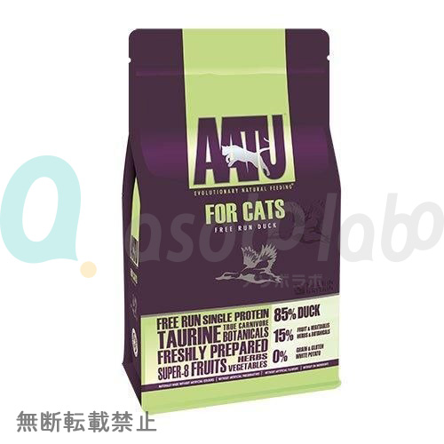 【AATU】FOR CATS DUCK / アートゥー　フォーキャット　ダック（総合栄養食）＜1kg＞