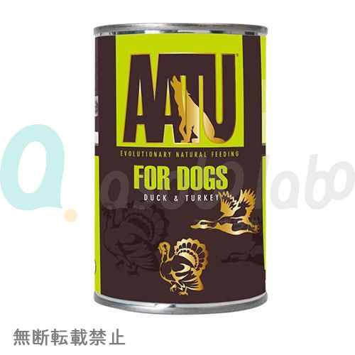 【AATU】アートゥー ダック＆ターキー（ドッグ ウェットフード 総合栄養食）400g