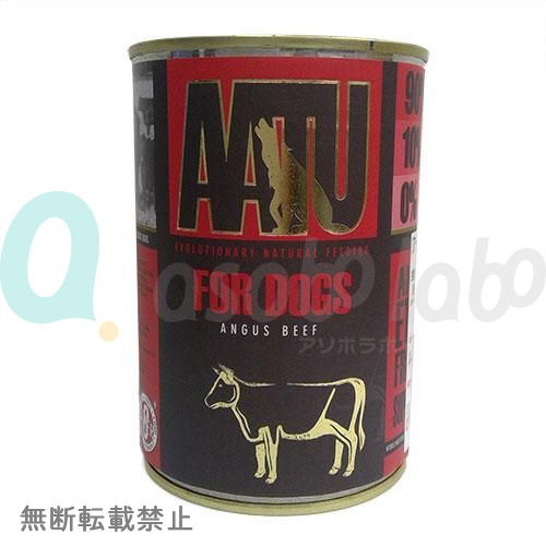 【AATU】アートゥー アンガスビーフ（ドッグ ウェットフード 総合栄養食）400g