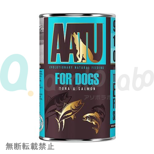 【AATU】アートゥー ツナ&サーモン（ドッグ ウェットフード 総合栄養食）400g