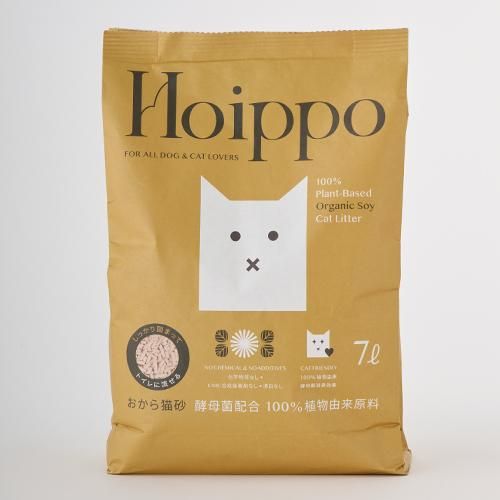 【Hoippo】ホイッポ　植物由来100%おから猫砂