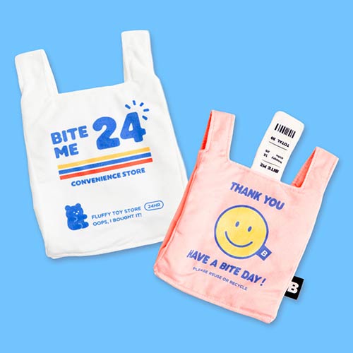 【BITE ME】バイトミー　カシャカシャ ビニールズ  ポケットおもちゃ