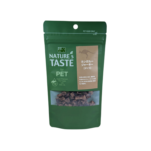【NATURE'S TASTE】ネイチャーズテイスト　カンガルージャーキー　ダイス