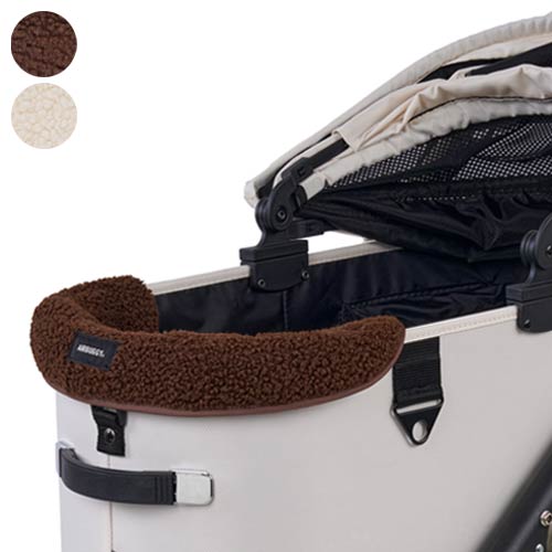 【AIRBUGGY FOR PET】DOME3 CORNER CUSHION BOA / エアバギーフォーペット　ドーム3　コーナークッションボア　＜全2色＞