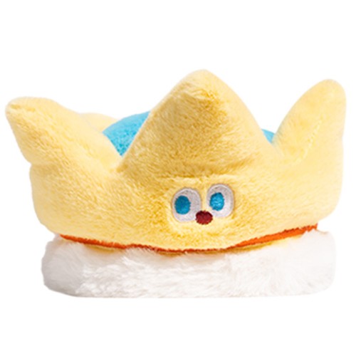 【Petsville】ペッツビル　DOG TOY KINGDOM CROWN イエロー
