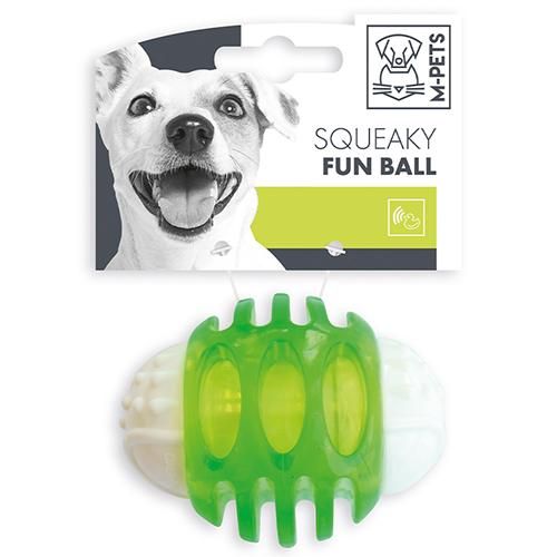 【M-PETS】エムペッツ　PLAYドッグトイ　スクィキーファンボール
