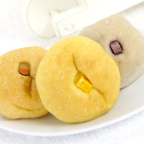 【Dog's Table（ドッグステーブル）】お米の野菜パン（ニンジン・紫イモ・カボチャ）