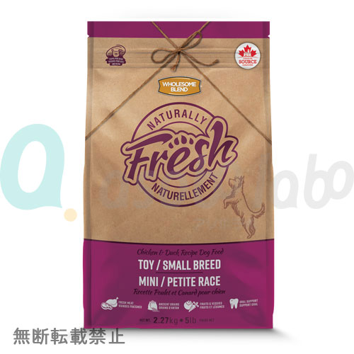 【WHOLESOME BLEND】ホールサムブレンド　ナチュラリー フレッシュ　チキン＆ダック+緑イ貝