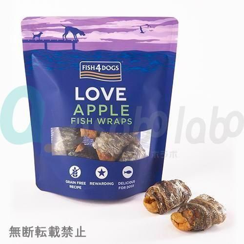 【FISH4DOGS】フィッシュフォードッグ アップルラップ　90g