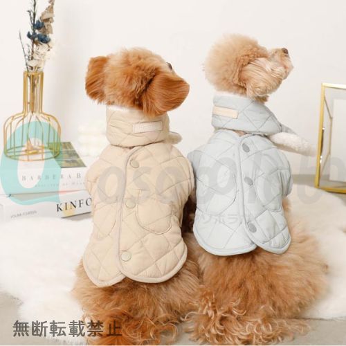 【moncheri】モンシェリ　キルティングベスト＋マフラーSET