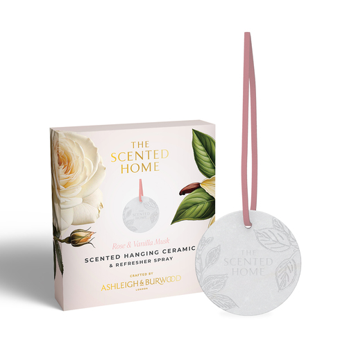 【Ashleigh&Burwood】アシュレイアンドバーウッド　セラミックサシェ　ローズ&バニラムスク