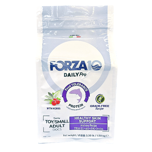 【FORZA10】フォルツァディエチ　デイリープロ アダルト　ミニ/ミディアム　 ヘルシースキン　フィッシュ