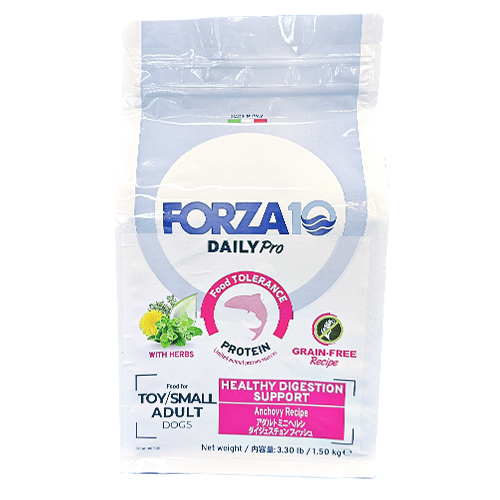 【FORZA10】フォルツァディエチ　デイリープロ アダルト　ミニ/ミディアム　  ヘルシーダイジェスチョン　フィッシュ