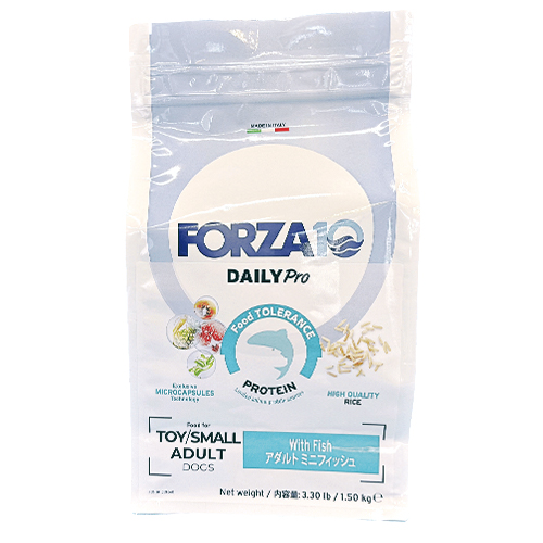 【FORZA10】フォルツァディエチ　デイリープロ アダルト　ミニ/ミディアム 　フィッシュ