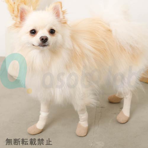 【moncheri】モンシェリ　ケーブル編み風ソックス