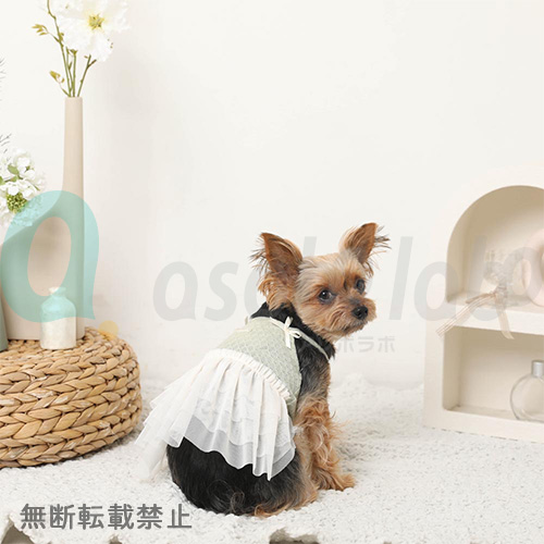 【moncheri】モンシェリ　冷感チュールドッキングキャミソールワンピース（保冷剤対応）　＜全2色＞