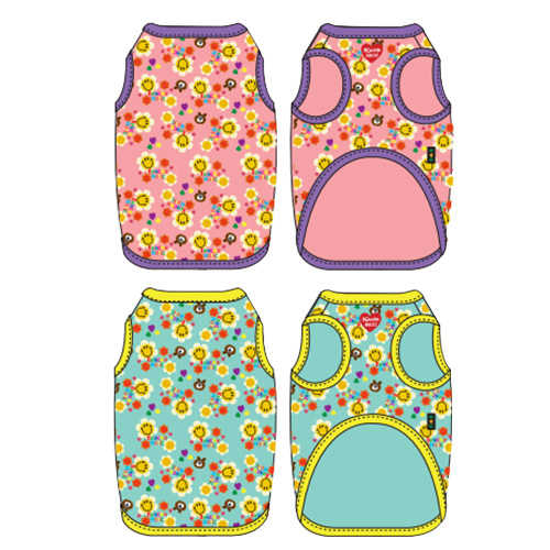 【BEACHE HOLIC】ビーチェホリック　お花いっぱいタンク　＜全2色＞＜全10サイズ＞