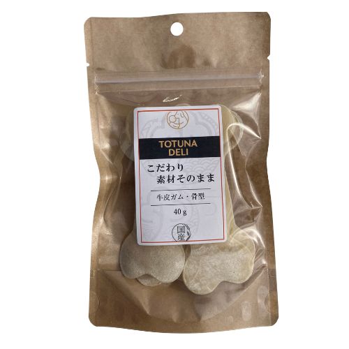 【TOTUNA DELI】トツナデリ　牛皮ガム・骨型