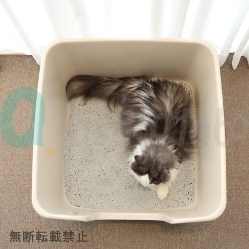 ONEKOSAMA OINUSAMA　インテリア猫トイレ　SQUARE