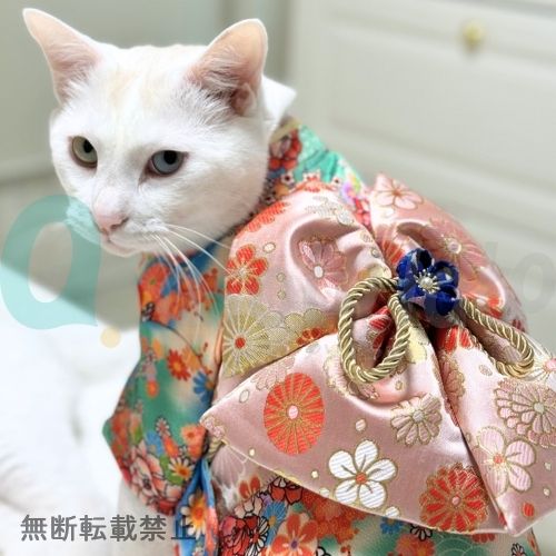 ONEKOSAMA OINUSAMA　着物風ペットウェア