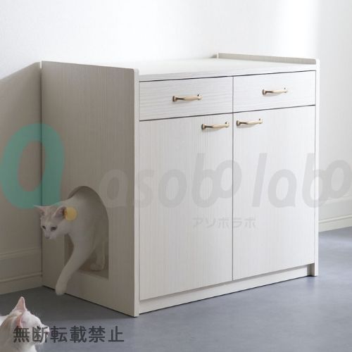 ONEKOSAMA OINUSAMA　ネコトイレキャビネット