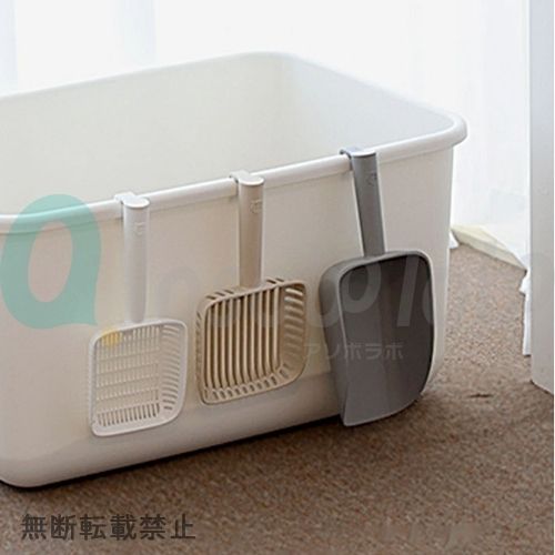 ONEKOSAMA OINUSAMA　インテリア猫トイレ　スコップ（穴なし）