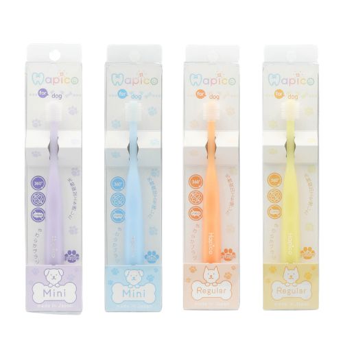 【Hapico】ハピコ　犬用歯ブラシHapico　ミニ／レギュラー