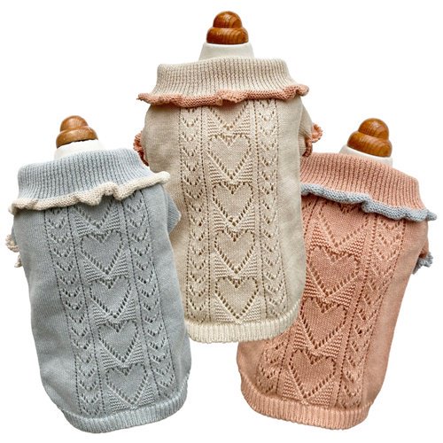 【GODPIVA】organic cotton ハートニット［ゴッドピバ］
