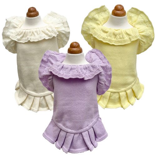【GODPIVA】organic cotton スカラップワンピース［ゴッドピバ］