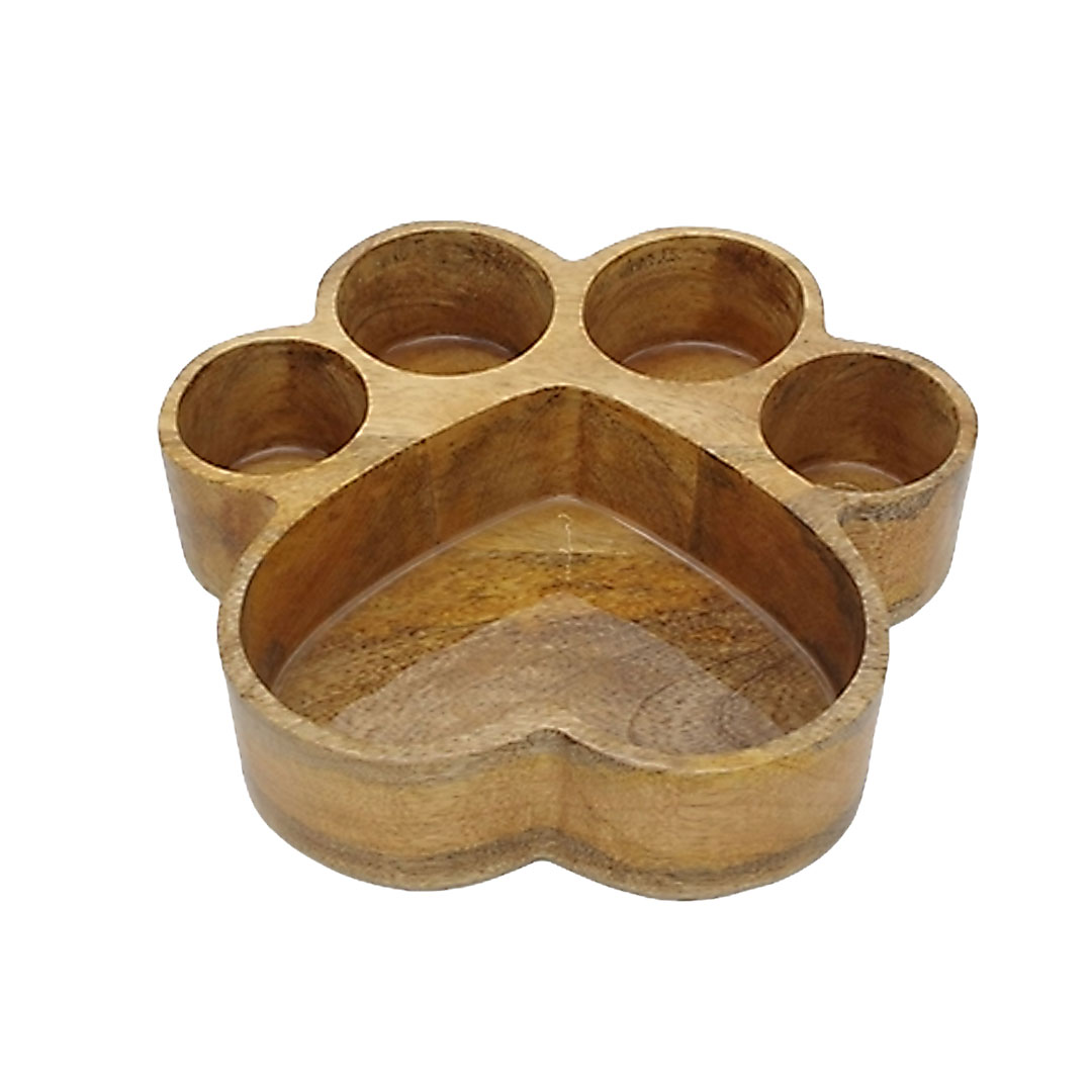 【ペット用 食器】ARJAN ウッドボウル (Cat Foot)