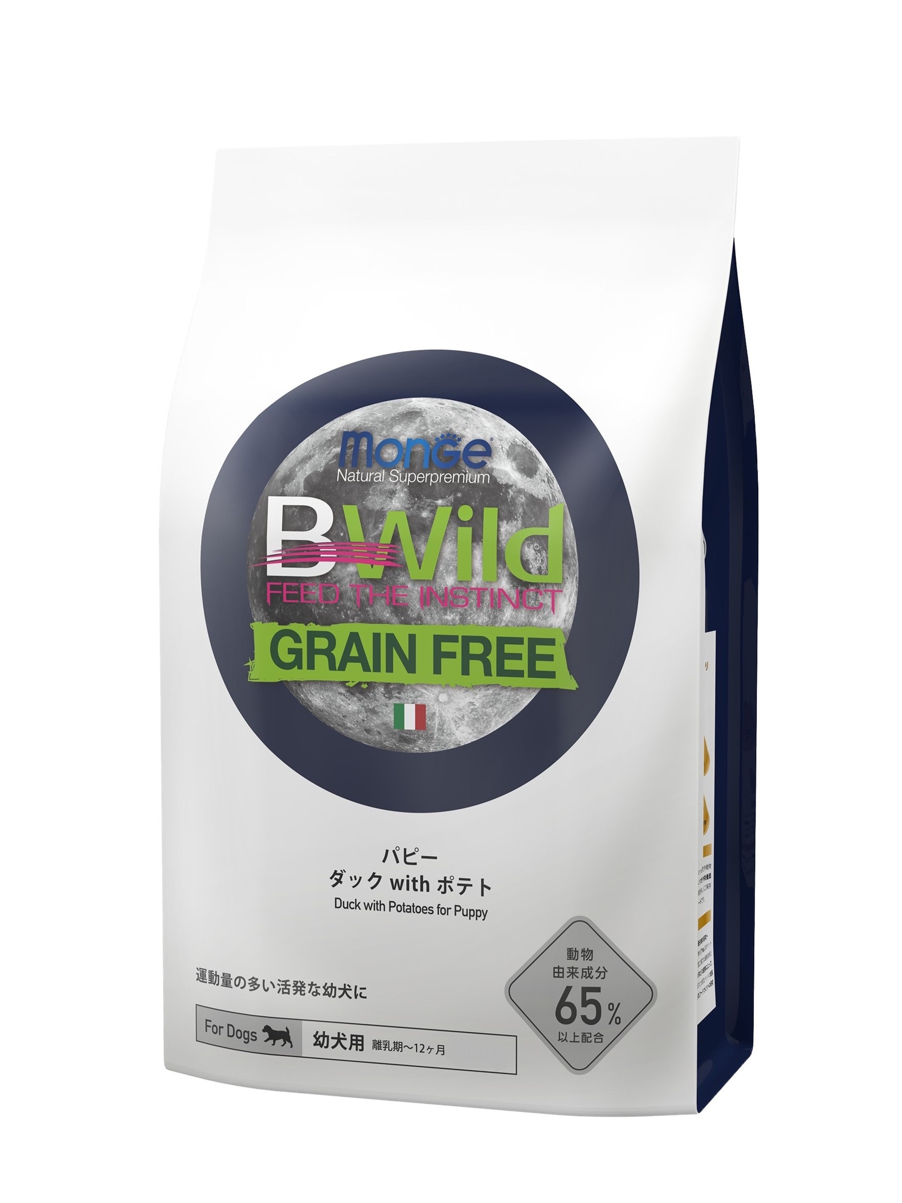 Bwild/ビーワイルド パピー ダックwithポテト(グレインフリー) 3kg【子犬用】