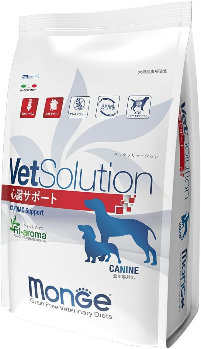 【monge】【犬用食事療法食】VetSolution/ベッツソリューション 心臓サポート 3kg