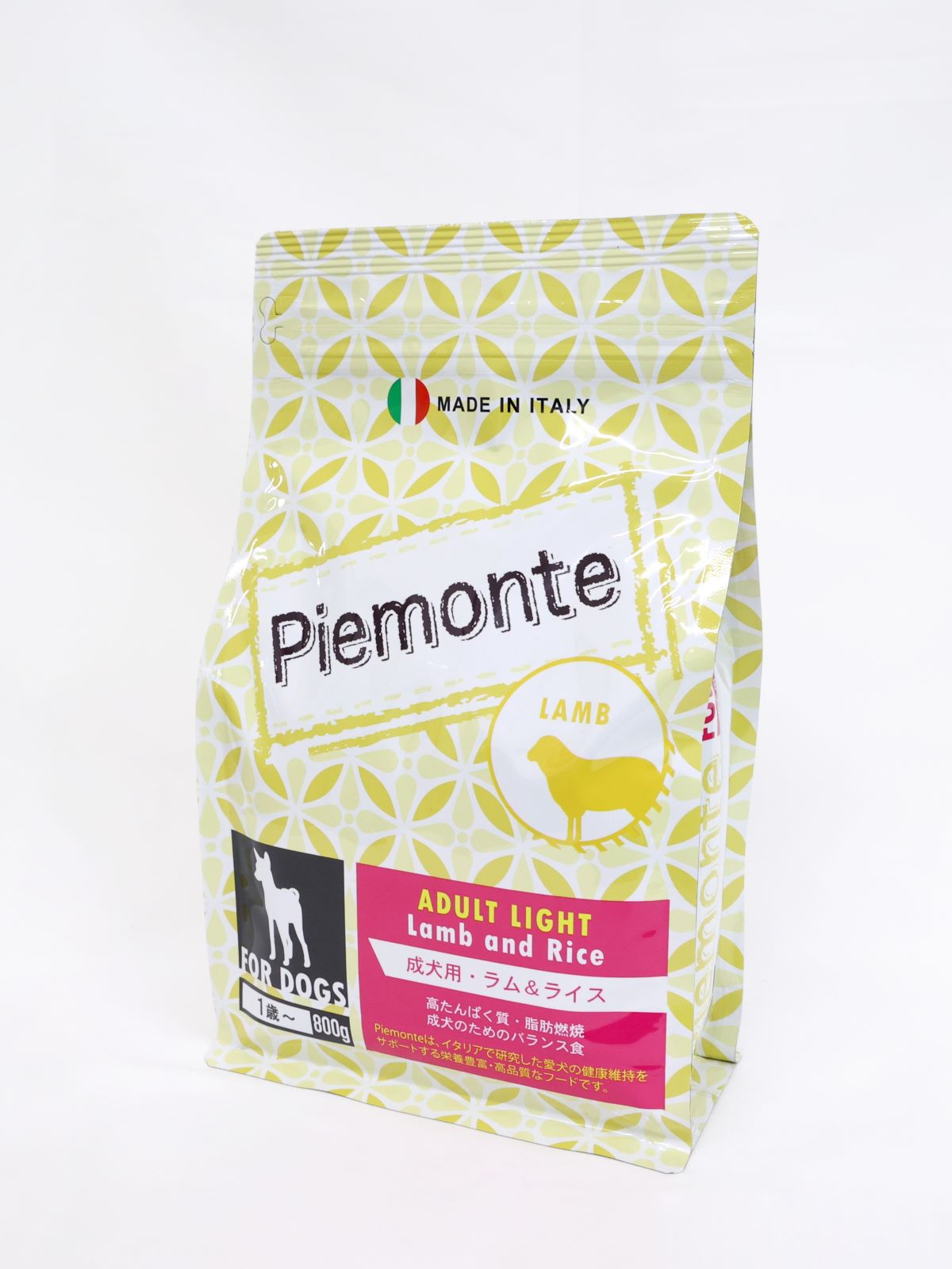 PIEMONTE/ピエモンテ アダルト ライト ラム&ライス 800g(犬)