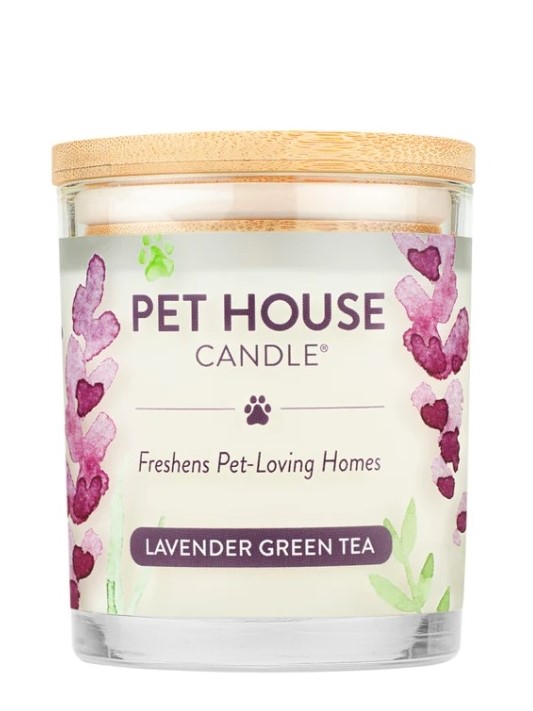 Pet House Candle ラベンダーグリーンティー