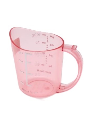 フード計量カップピンク 100g