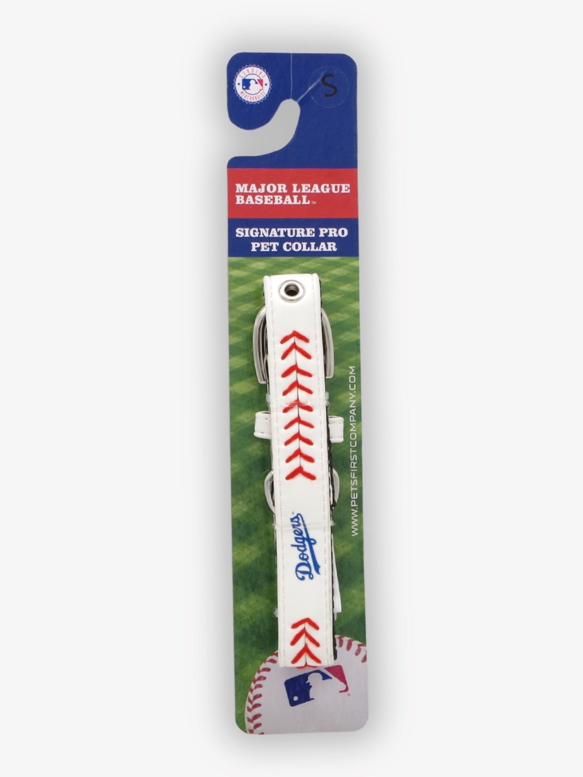 犬用 MLB公式ロサンゼルスドジャース シグネチャープロペット首輪 Sサイズ ※EC販売不可※