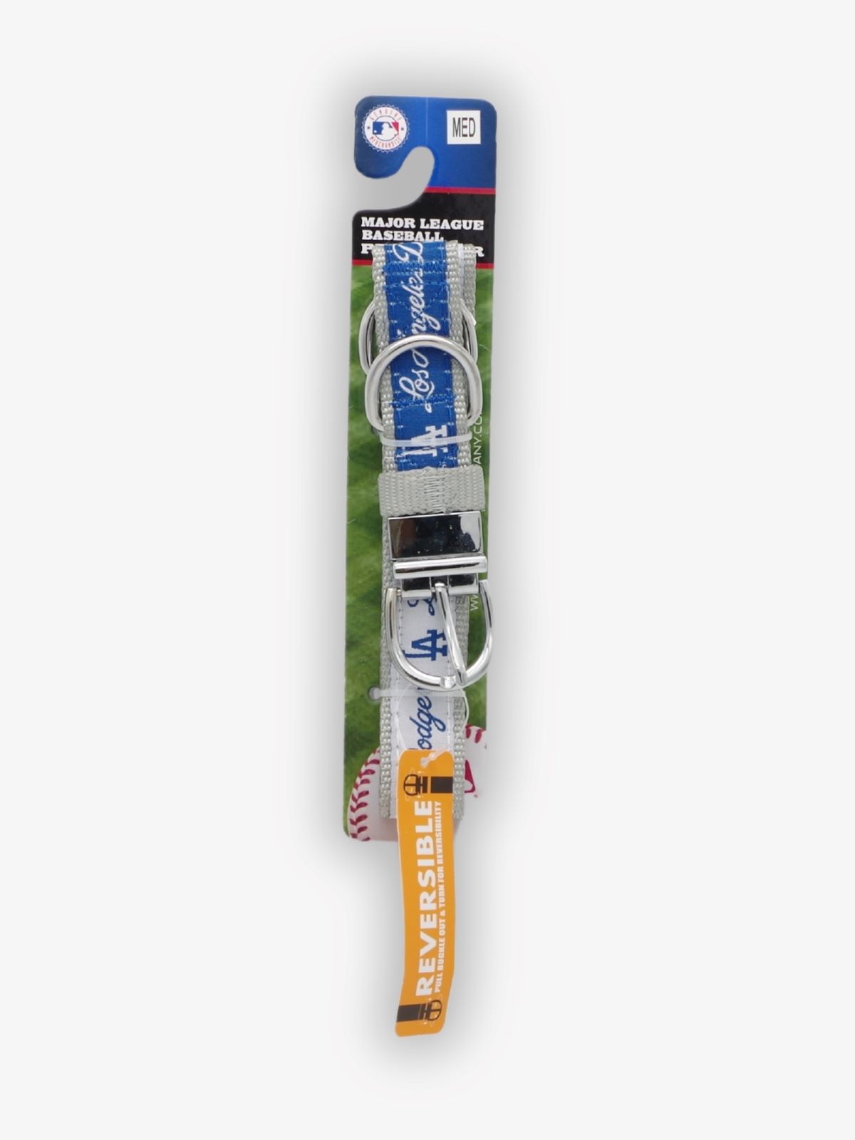 犬用 MLB公式ロサンゼルスドジャース リバーシブルペットカラー ※EC販売不可※