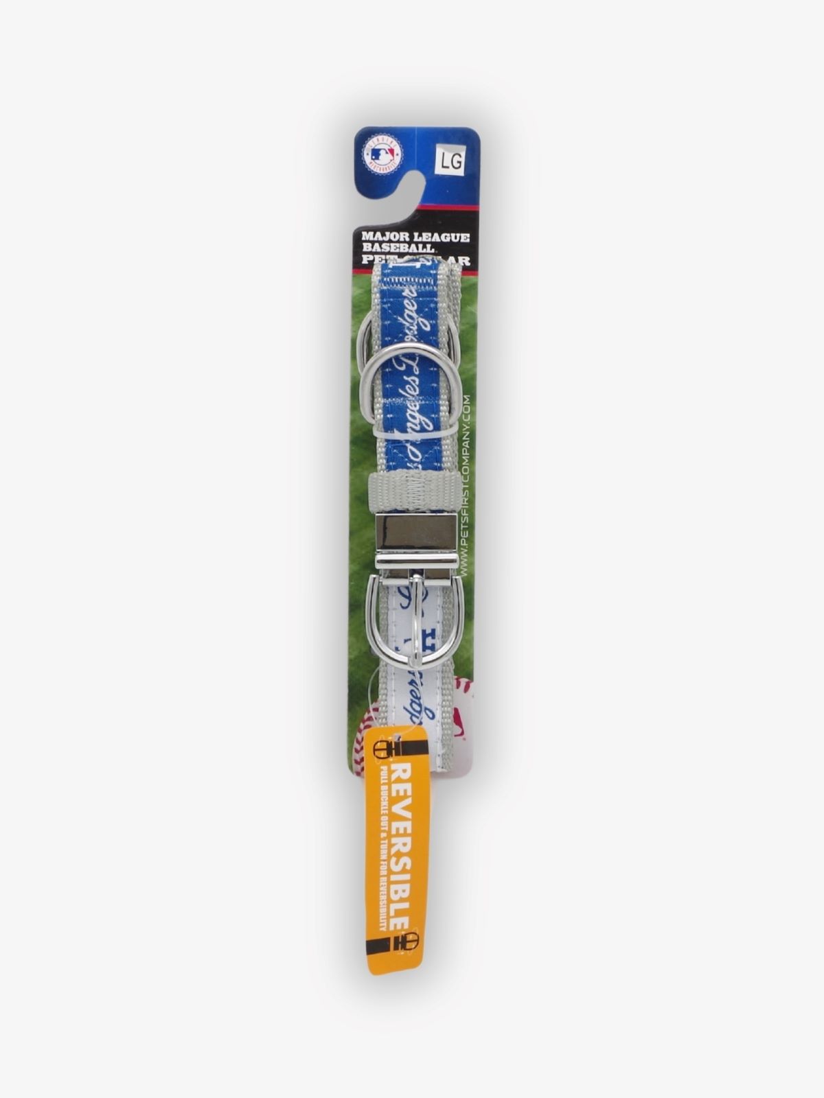 犬用 MLB公式ロサンゼルスドジャース リバーシブルペットカラー ※EC販売不可※