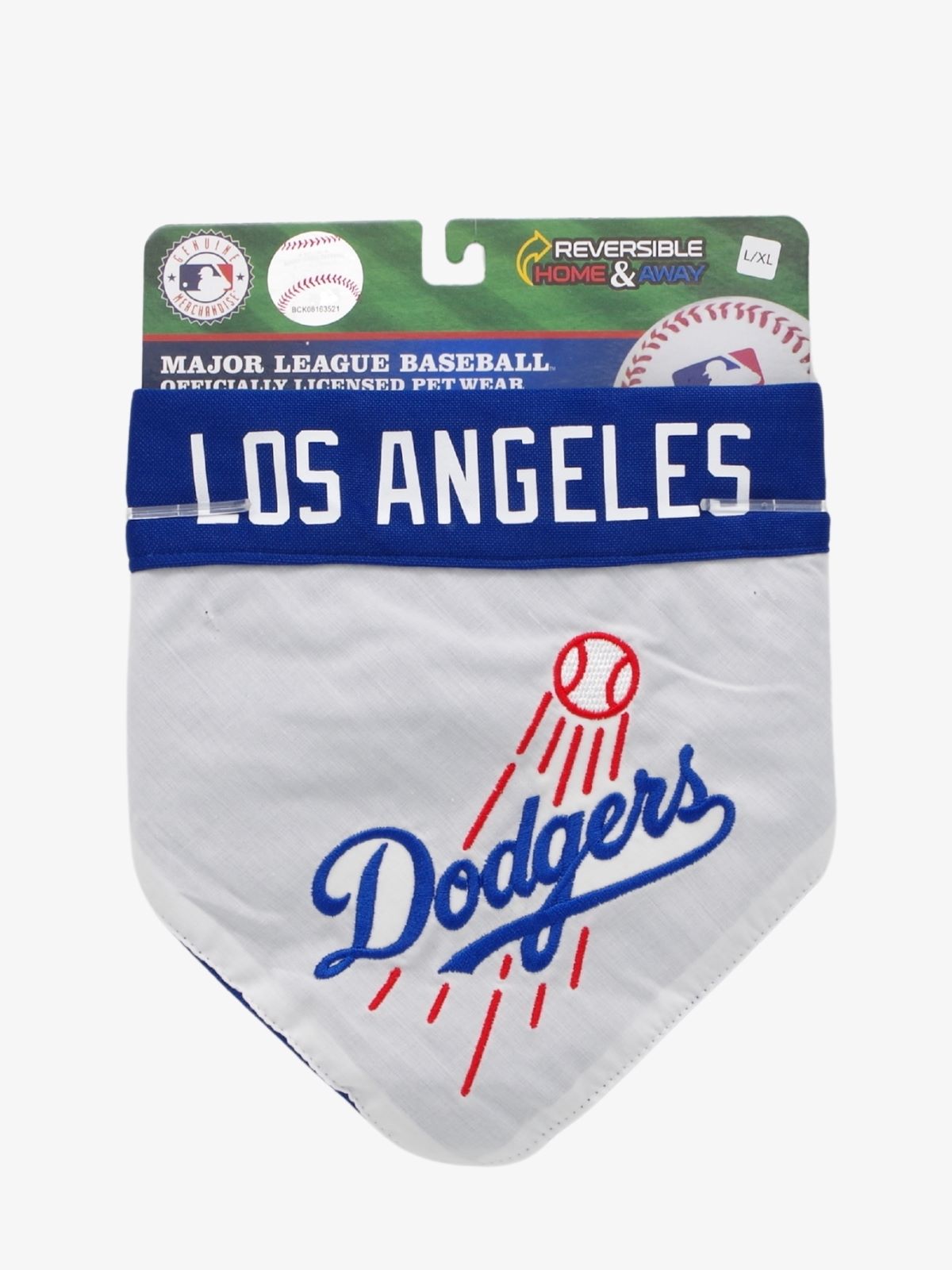 犬用 MLB公式ロサンゼルスドジャース リバーシブルバンダナ ※EC販売不可※