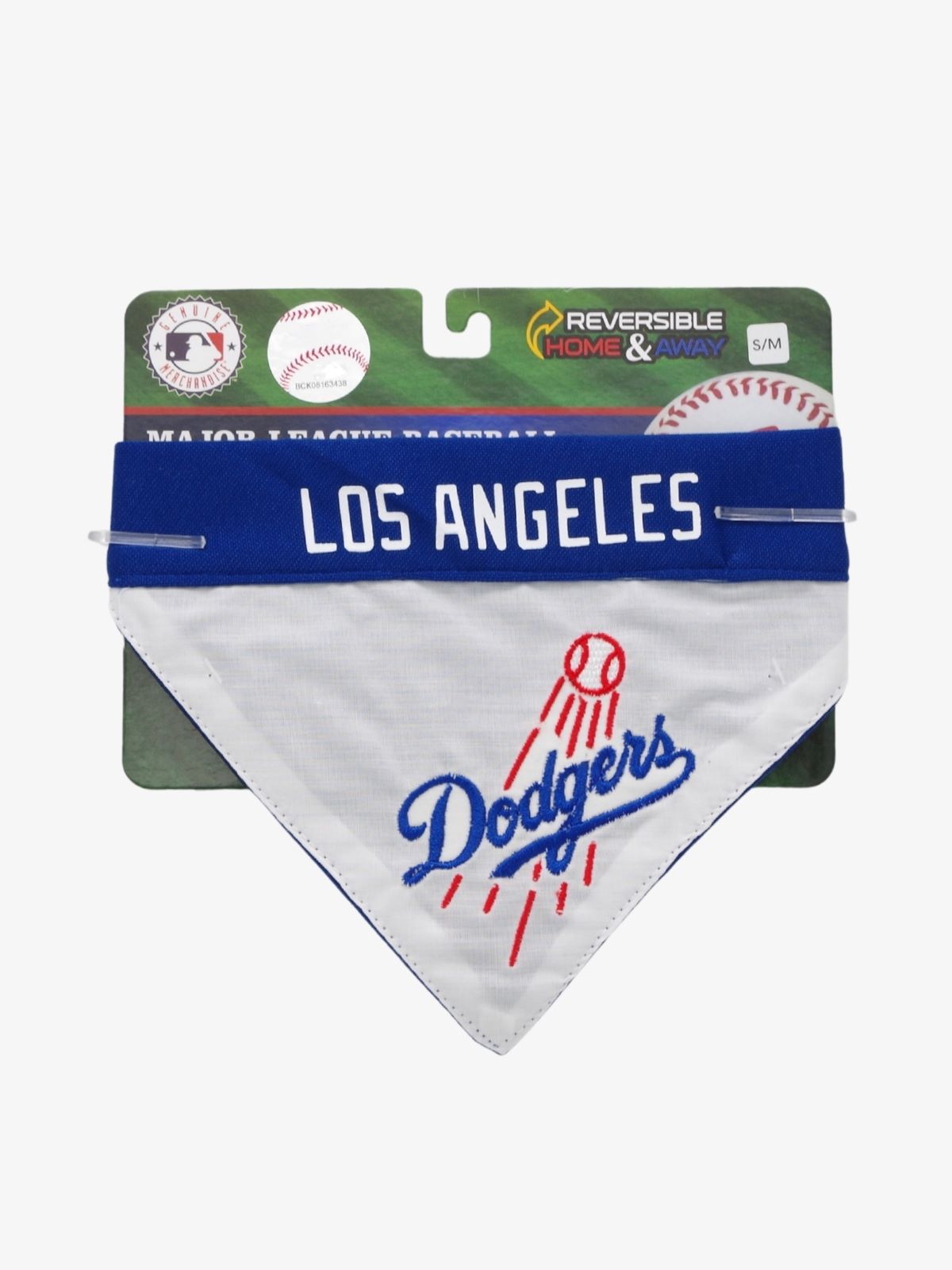 犬用 MLB公式ロサンゼルスドジャース リバーシブルバンダナ ※EC販売不可※
