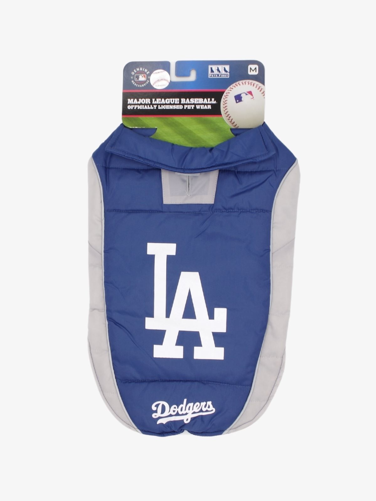 犬用 MLB公式ロサンゼルスドジャース パファーベスト Mサイズ ※EC販売不可※