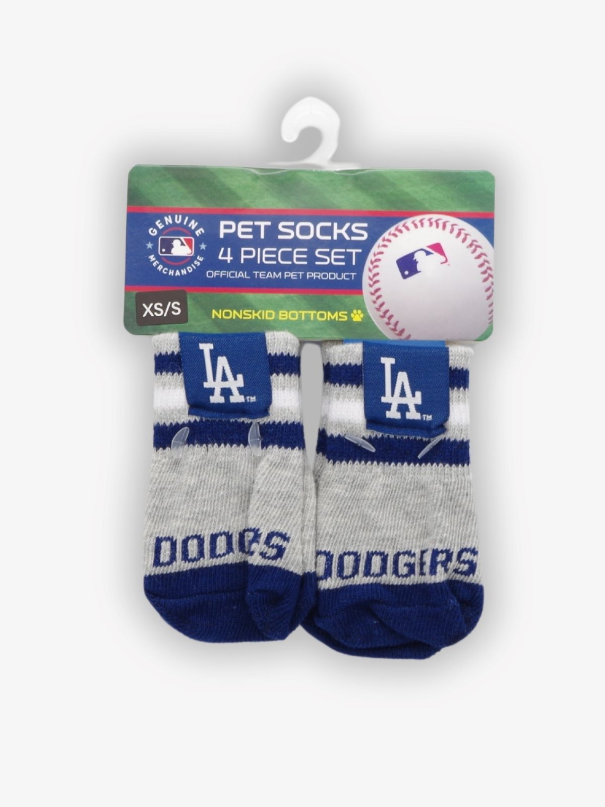 犬用 MLB公式ロサンゼルスドジャース ペット靴下 XS/S ※EC販売不可※