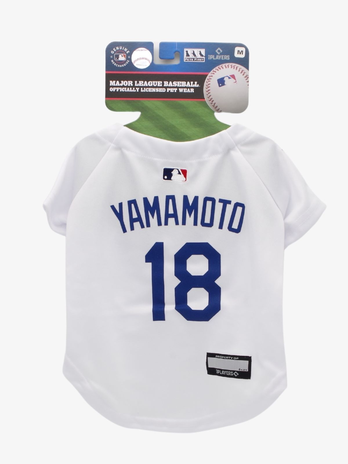 犬用 MLB公式ロサンゼルスドジャース 山本由伸選手モデルユニフォーム Sサイズ ※EC販売不可※