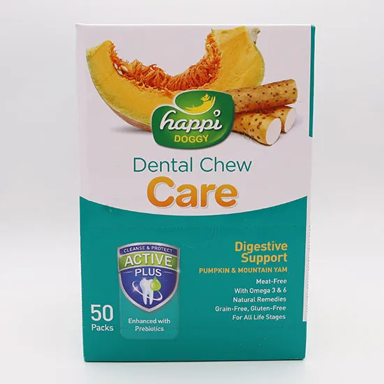 デンタルガム・ゼスト・ケア・消化サポート 4インチ 50個入BOX