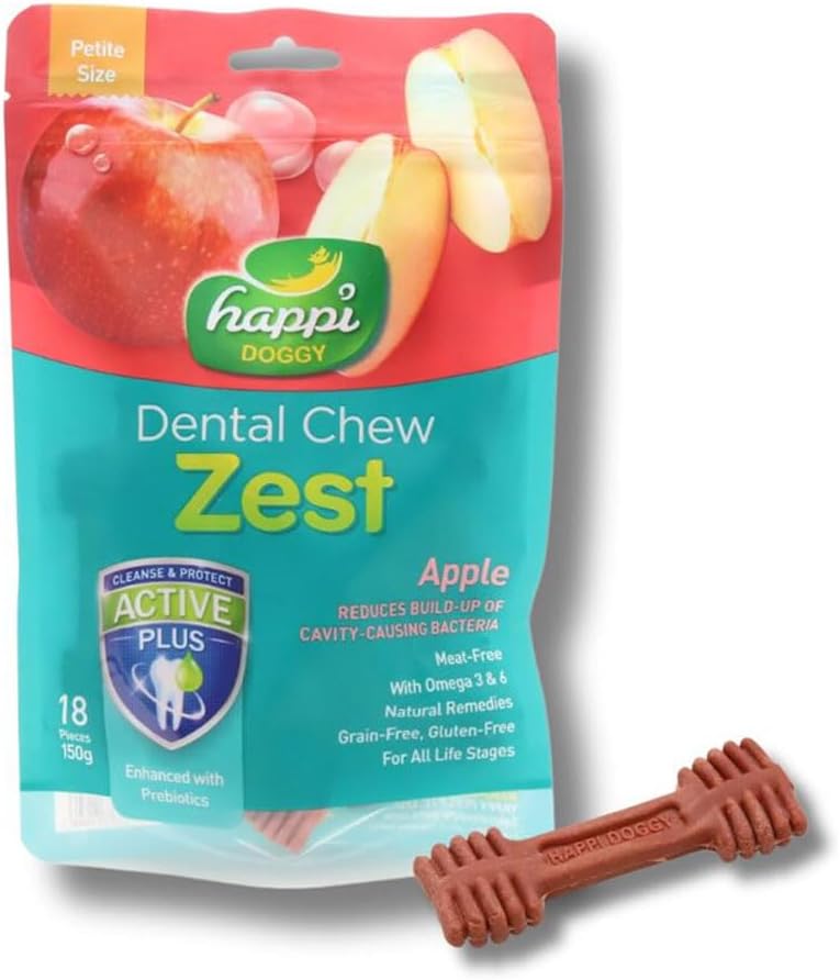 デンタルガム・ゼスト・アップル 2.5インチ (18個入)