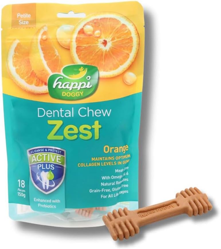 デンタルガム・ゼスト・オレンジ 2.5インチ (18個入)