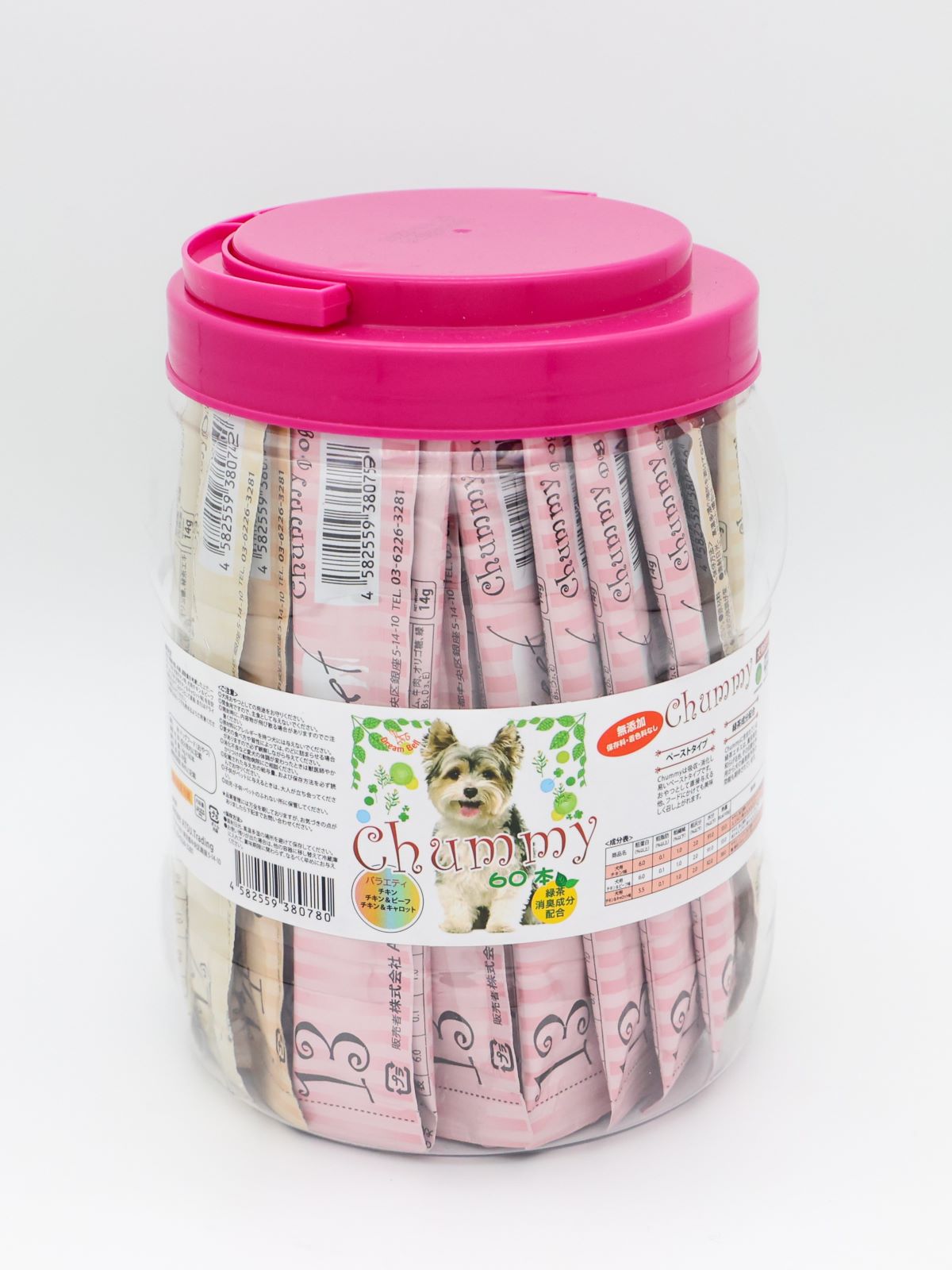 ちゃーみぃ犬用バラエティ 60本入り